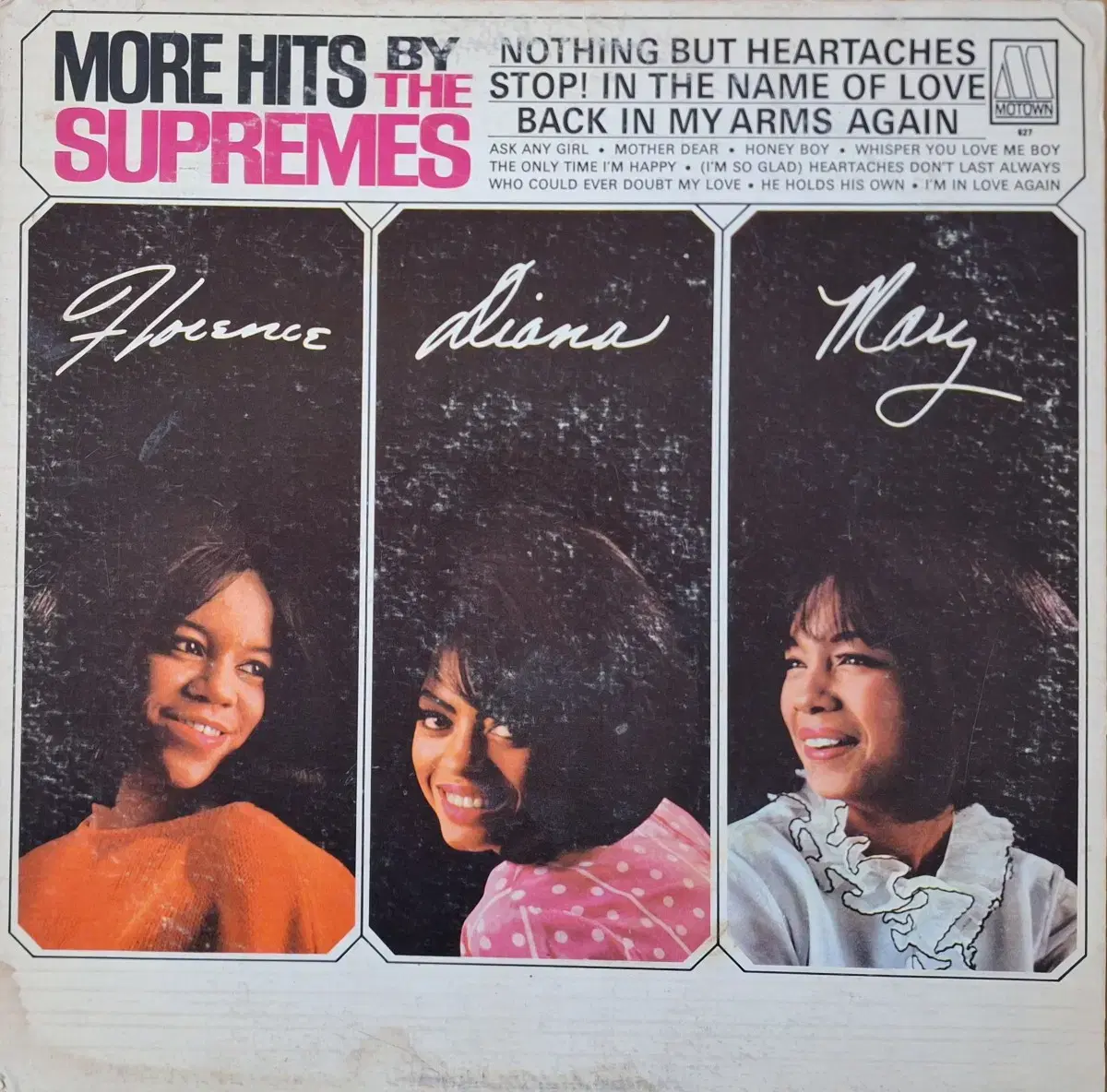 미국원반/초판/More hits by the Supremes LP